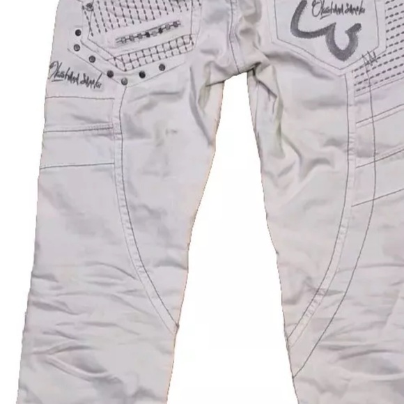 JAPRAG by Okishana Samoki white denim jeans size 26 NWOT - Picture 3 of 8